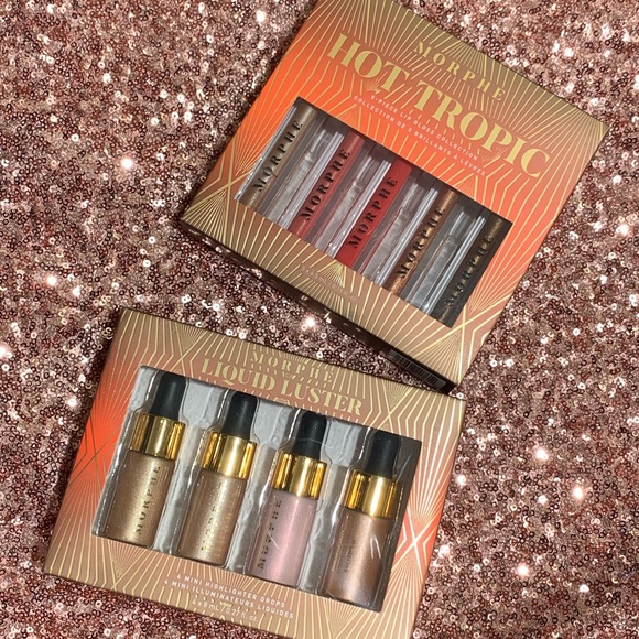 Morphe Other - Morphe Hot Tropic Lipgloss Set & Liquid Luster Set